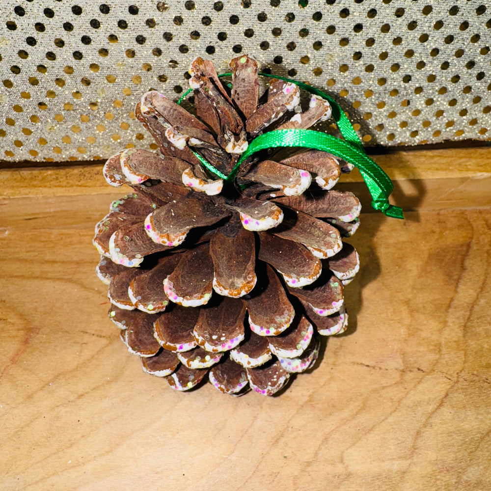 Real Pine Cone Ornament