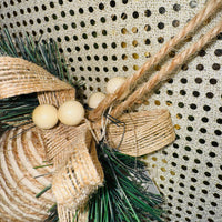 
              Twine and Rope Bell Ornament
            