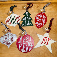 
              Icon Christmas Phrase Ornament
            