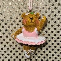 
              Bear Ballerina Ornament
            