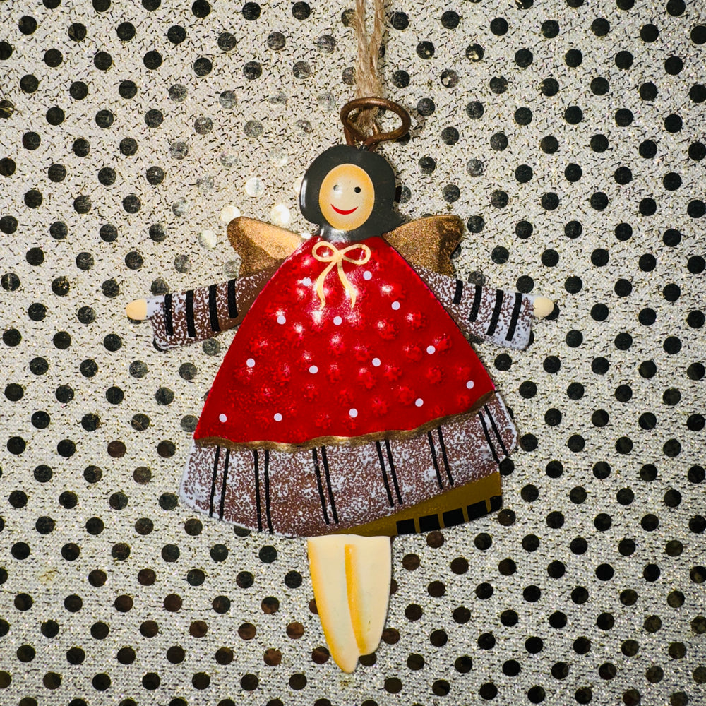 Tin Angel Ornament