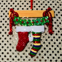 
              Stocking (Personalize) Ornament
            