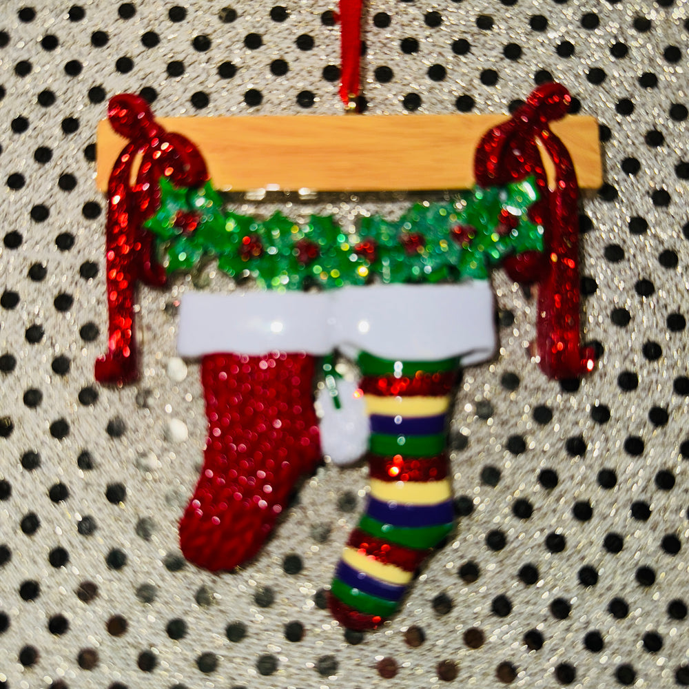 Stocking (Personalize) Ornament