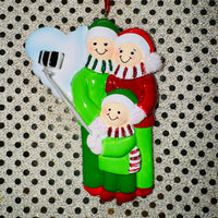 
              Selfie Stick (Personalize) Ornament
            