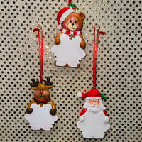 
              Snowflake Character (Personalize) Ornament
            