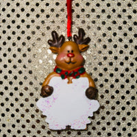 Snowflake Character (Personalize) Ornament