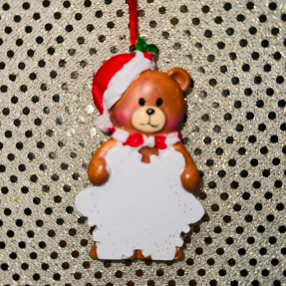 Snowflake Character (Personalize) Ornament