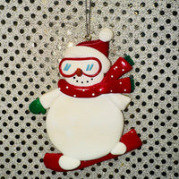 
              Deer, Skier or Snowboarder Ornament
            