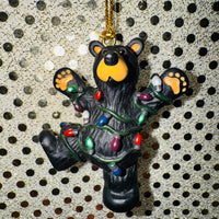 
              Black Bear with Lghts Ornament
            