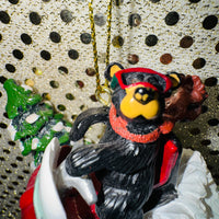 
              Black Bear on Snowmobile Ornament
            