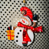 
              Snowman with Scarf Ornament (6 Styles)
            