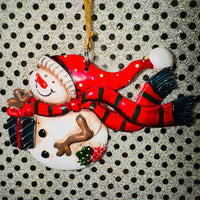 
              Snowman with Scarf Ornament (6 Styles)
            