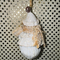 
              Snowman with Burlap Scarf Ornament (2 Styles)
            