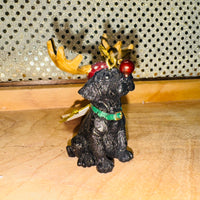 
              Santa's Helper Black Lab Ornament
            