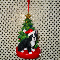 
              Dog and Christmas Tree Ornament (5 Styles)
            