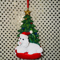 
              Dog and Christmas Tree Ornament (5 Styles)
            