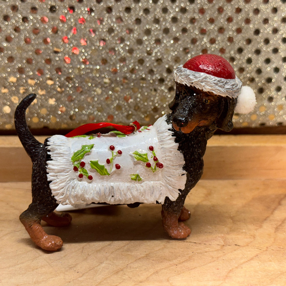 Dog Ornament - Dachshund