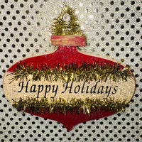 
              Wooden Holiday Ornament (3 Styles)
            
