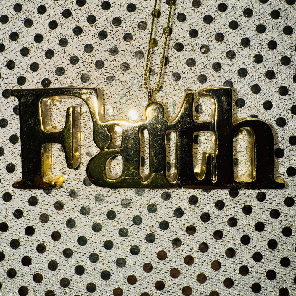 Brass Word Ornament (3 Styles)