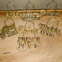 
              Names of God Gold Ornament (7 Styles)
            