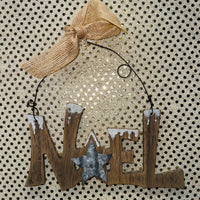 
              Wooden Wood & Metal Ornament (2 Styles)
            