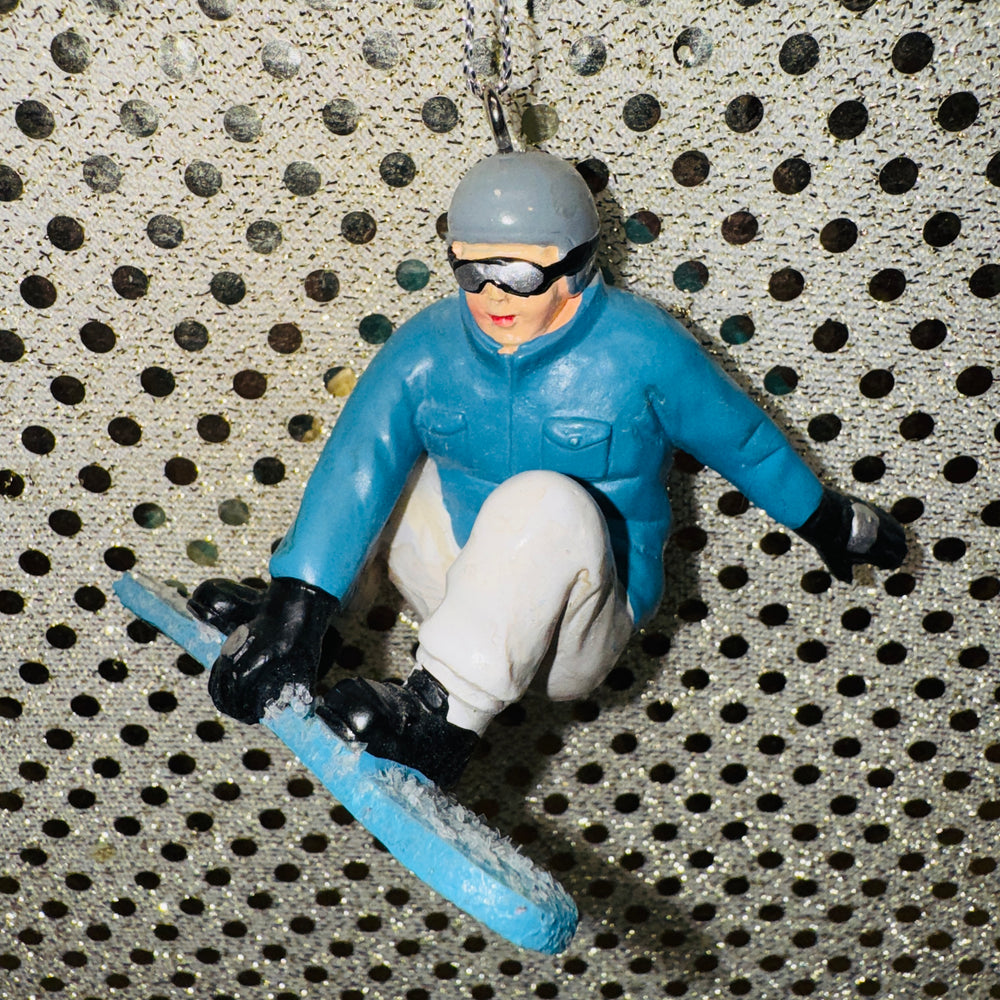 Snowboarder in Blue 