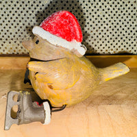 Bird w/Ice skates Sitters