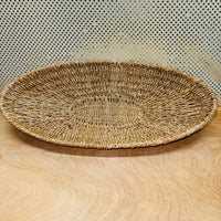 
              Seagrass Oval Tray
            
