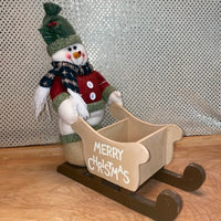 
              Moose or Snowman Character Sleigh
            