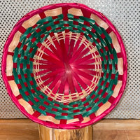 
              Christmas Tree 9" Round Bamboo Basket
            