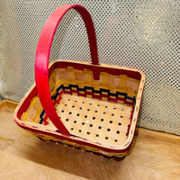 
              Sports-themed Chipwood Weave Basket
            