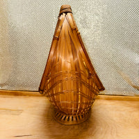 
              Large Boat-shaped Wicker Oval Basket
            