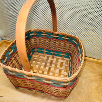 
              Southwest-themed Chipwood Weave Basket
            