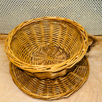 Wicker Coffee/Tea Cup Basket