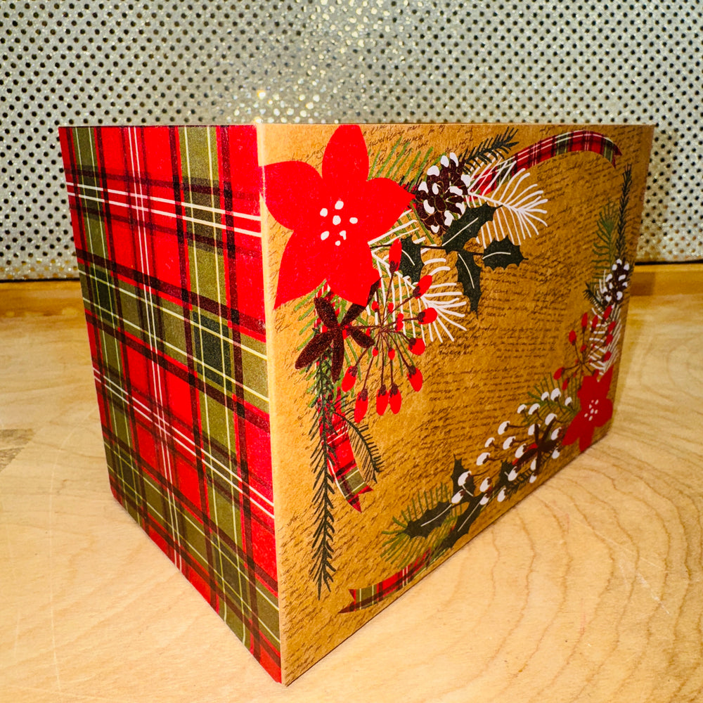 Holli-Day Plaid Basket Box - SMALL ONLY