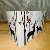 Deer in Woods Basket Box - SMALL ONLY