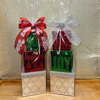 
              Holiday Metallic Tower
            