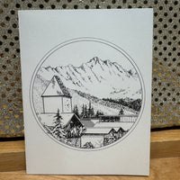 
              Charmayne's Originals - Clock Tower  and Gore Range
            