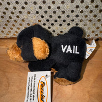 
              Plush Black Bear Keychain "Vail" or "Beaver Creek"
            