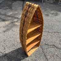 
              Woven Wicker Boat Shelf
            