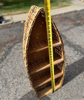 
              Woven Wicker Boat Shelf
            