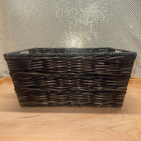 
              Brown Poly Rectangular Basket
            