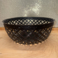
              Round Black Iron Basket w/side rings (2 sizes)
            