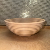 
              Round Natural Wood Bowl Basket
            