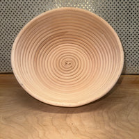 
              Round Natural Wood Bowl Basket
            