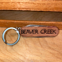 
              Small Wood Pocket Knife "Vail" or "Beaver Creek"
            