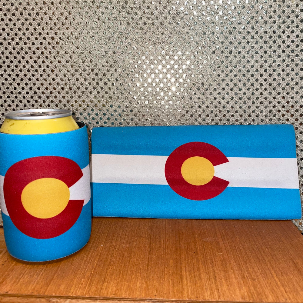 Can Slap Cooler - Colorado Flag