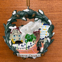 Beaver Creek Ice Rink Resin Ornament