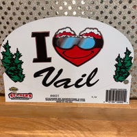 Vail Sticker I Heart Vail Oval