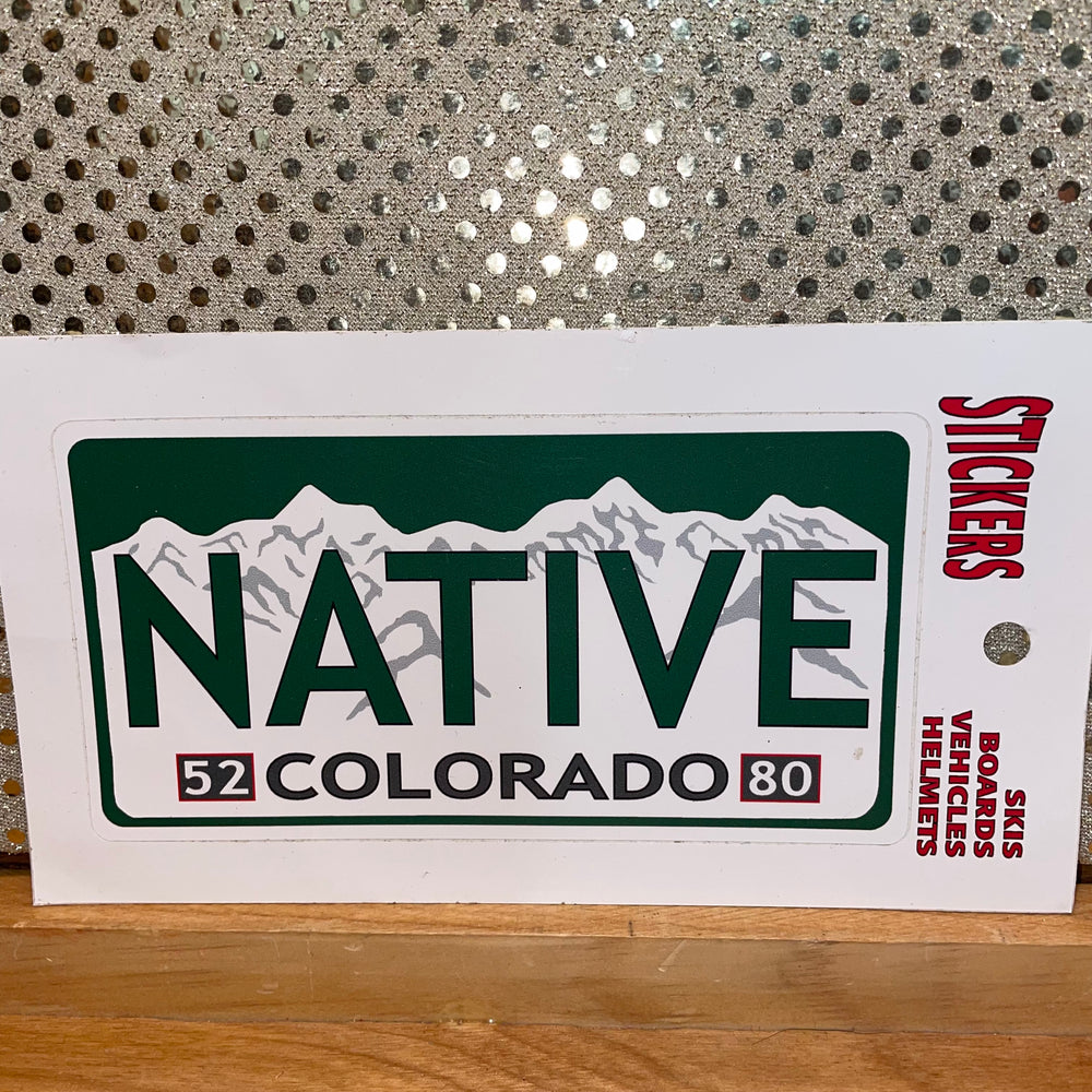 CO Sticker - Colorado Native